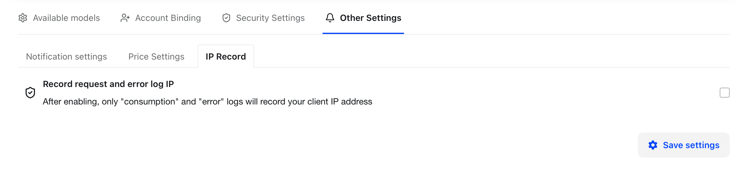IP Logging